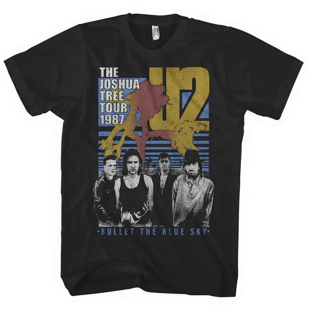U2 Shirt Bullet The Blue Sky (Black) Shirts