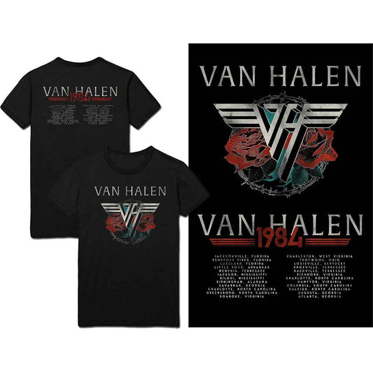 Van Halen Shirt 84 Tour Shirts Ireland Vinyl