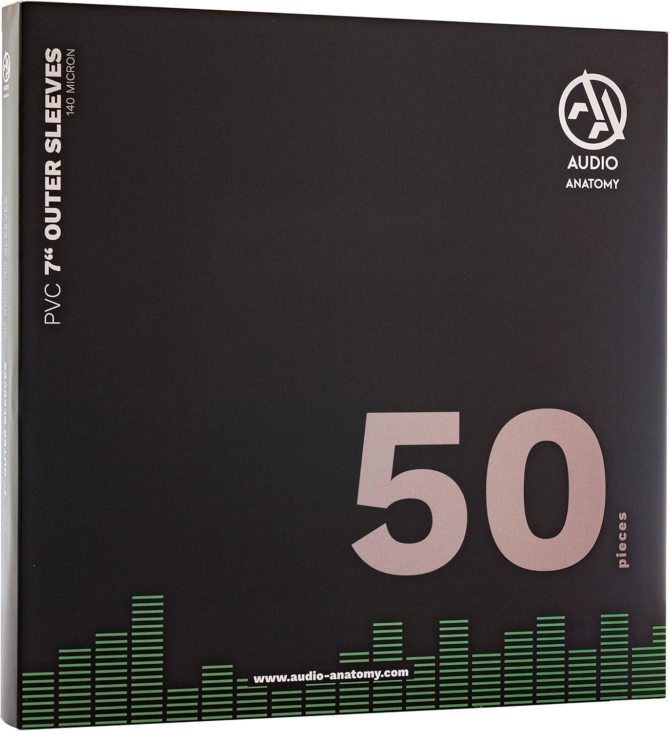 Vinyl 7" Outer Sleeves x 50 - Audio Anatomy