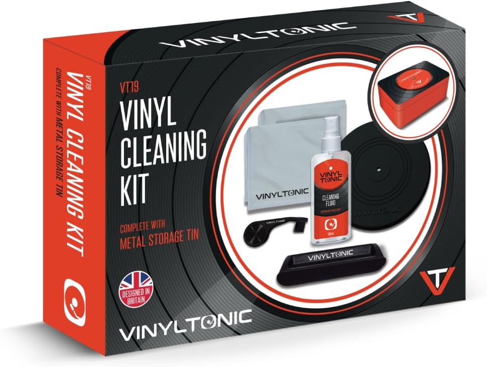 Vinyl Tonic Cleaning Kit With Metal Case
