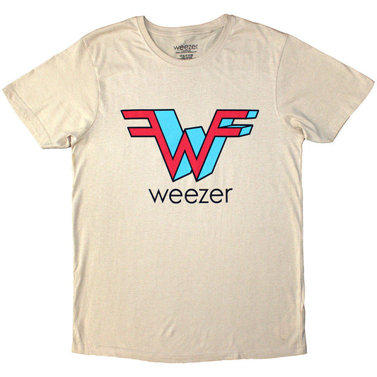 Weezer Shirt: W Logo (Sand) Shirts