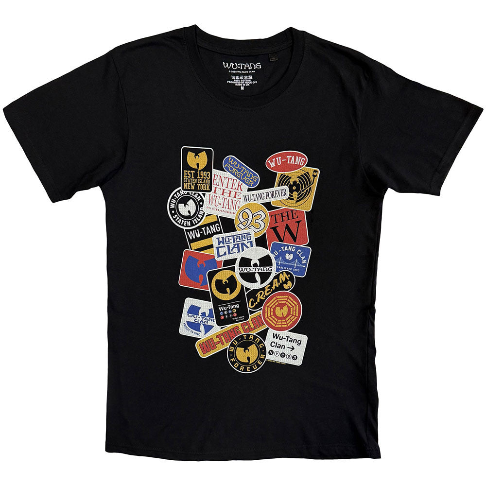 Wu-Tang Clan T-Shirt: Badges Shirts