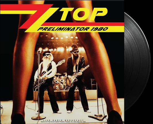 ZZ Top Prelimintaor Live 1980 - Ireland Vinyl