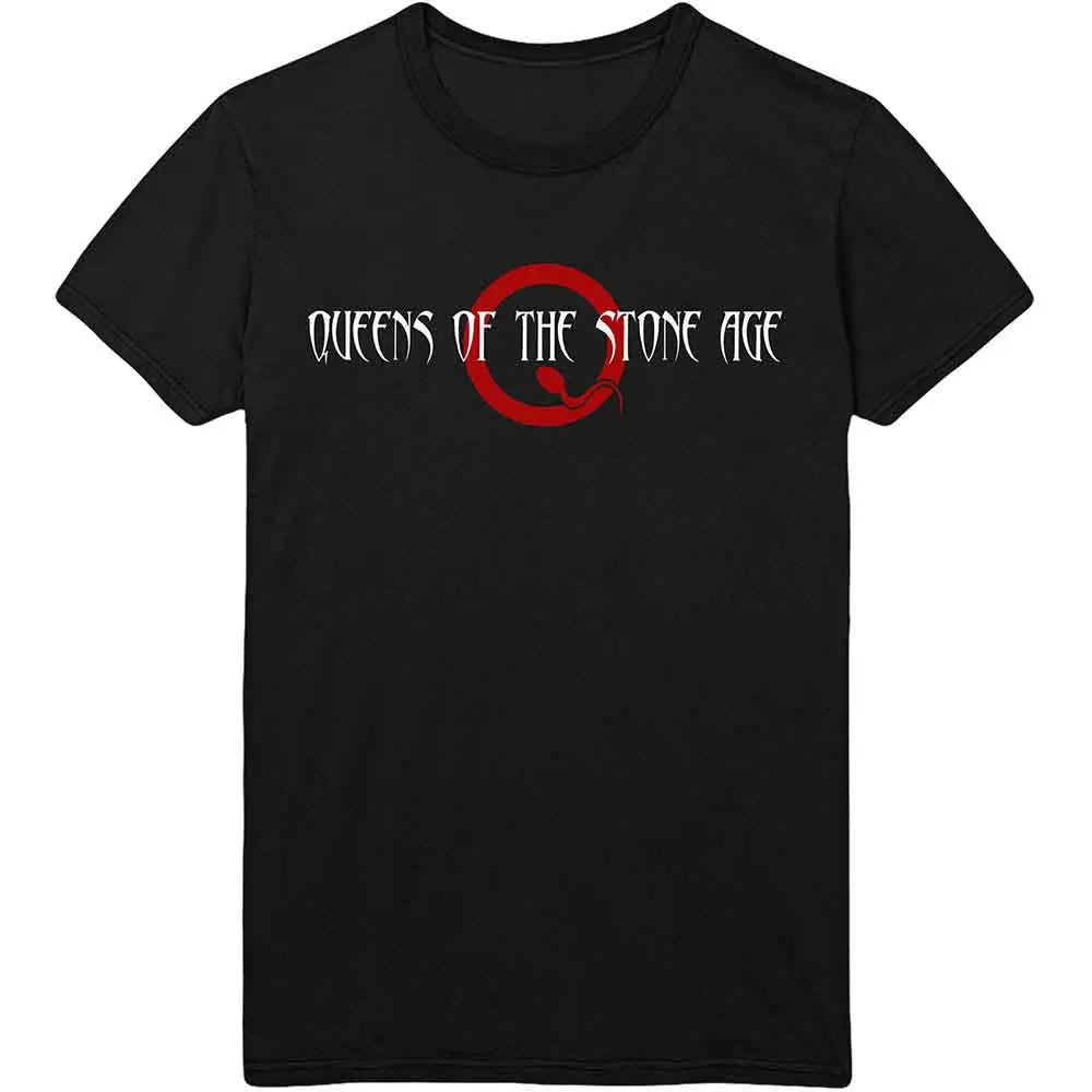 Queens Of The Stone Age Shirt Text Logo Shirts