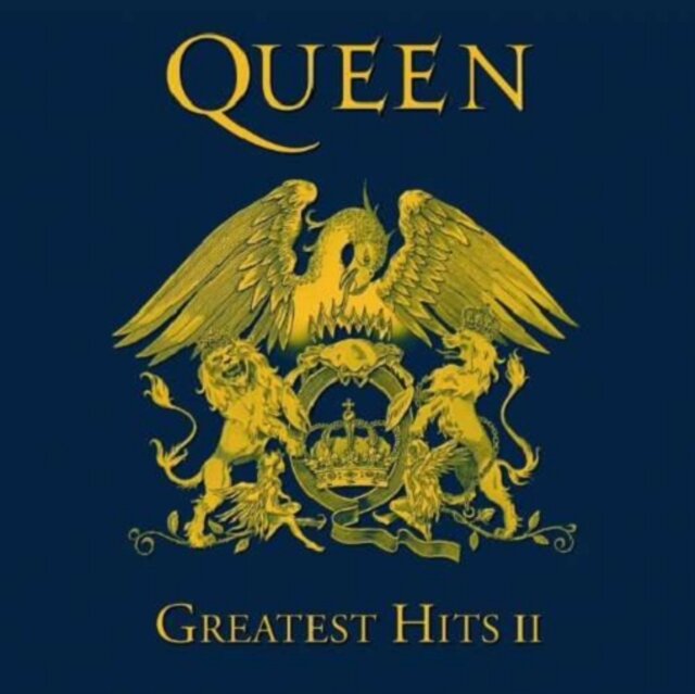 Second volume of Greatest Hits on Vinyl by the legendary Queen featuring iconic tracks like Under Pressure, I Want To Break Free and A Kind Of Magic.