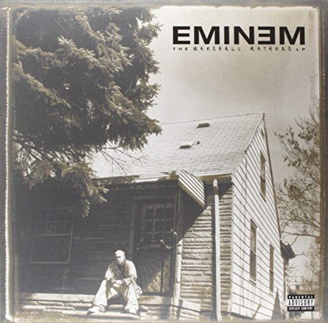 Explicit Version. 2008 Vinyl pressing of The Marshall Mathers LP is the second commercial and third overall studio album released by US Rapper Eminem, released in 2000