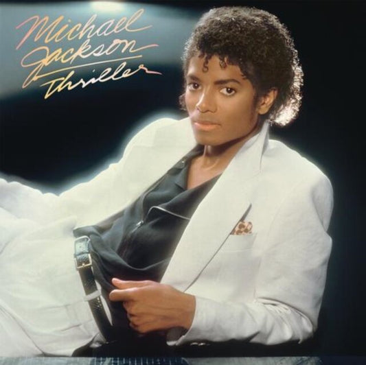 Michael Jackson's classic album Thriller pressed on 140 gram heavyweight black vinyl.