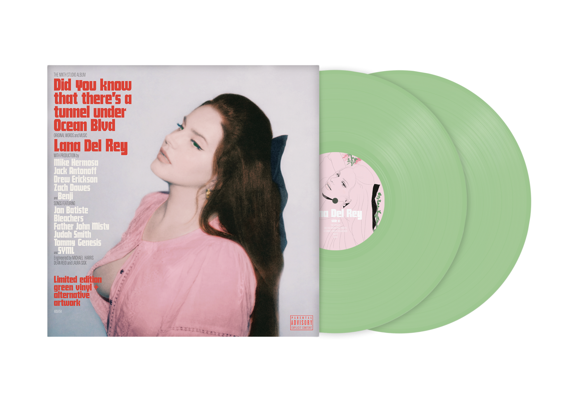 Lana Del Rey Did You Know That. LTD Green - Ireland Vinyl
