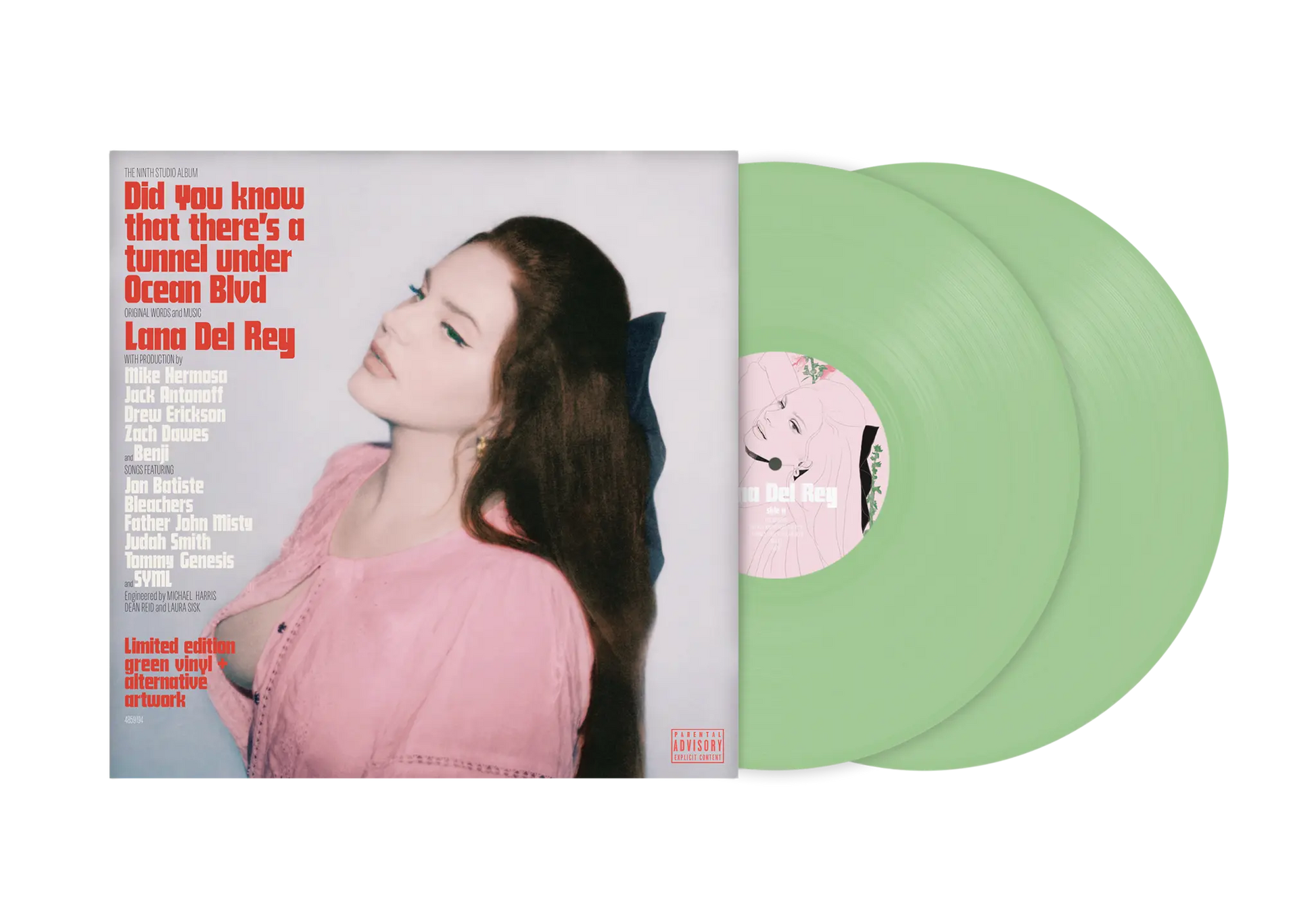 Lana Del Rey Did You Know That LTD Green Ireland Vinyl lana-del-rey-did-you-know-that-ltd-green-ireland-vinyl