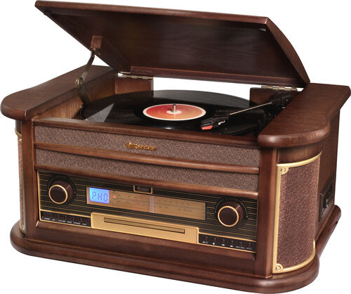 Roadstar Wooden Bluetooth Turntable System