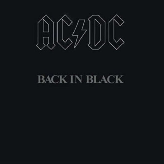 Legendary AC DC album on Vinyl featuring iconic tracks like Hells Bells, Shoot To Thrill and You Shook Me All Night Long.