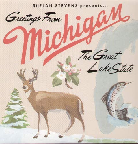 Vinyl album from 2003 from Sufjan Stevens filled with songs inspired by the state of Michigan.