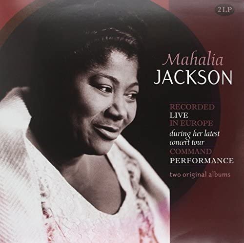 Mahalia Jackson Recorded Live In Europe - Ireland Vinyl