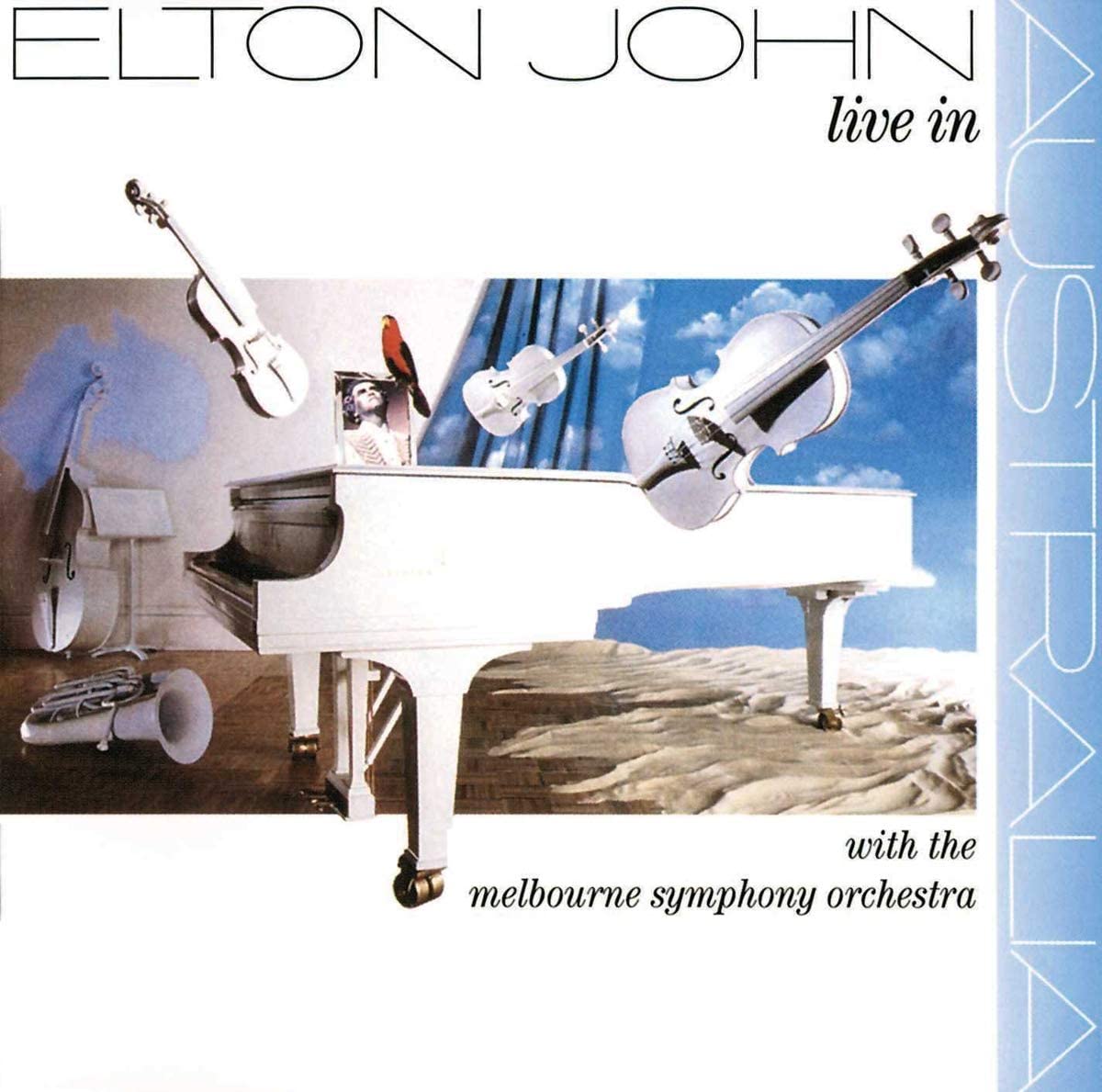 Elton John Live In Melbourne - Ireland Vinyl