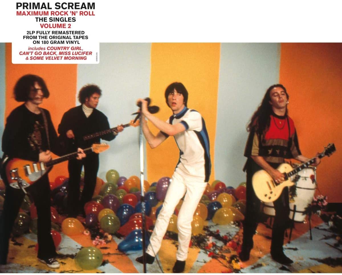Primal Scream Maximum Rock N Roll Vol 2 - Ireland Vinyl