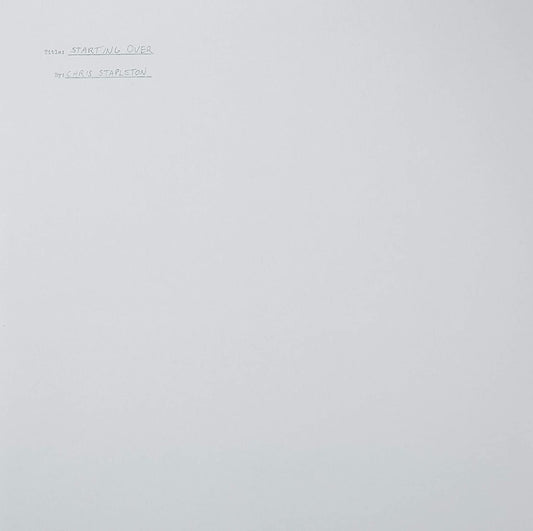 Chris Stapleton Starting Over