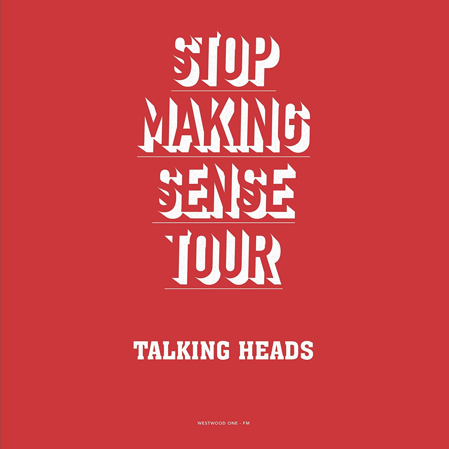 Live radio broadcast on Vinyl from Talking Heads from the Stop Making Sense Tour.