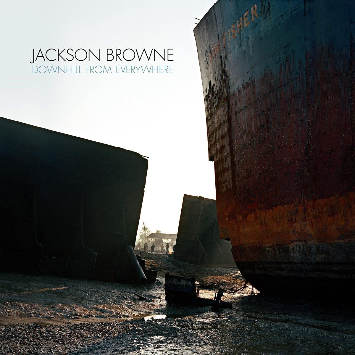 Jackson Browne Downhill From Everywhere - Ireland Vinyl