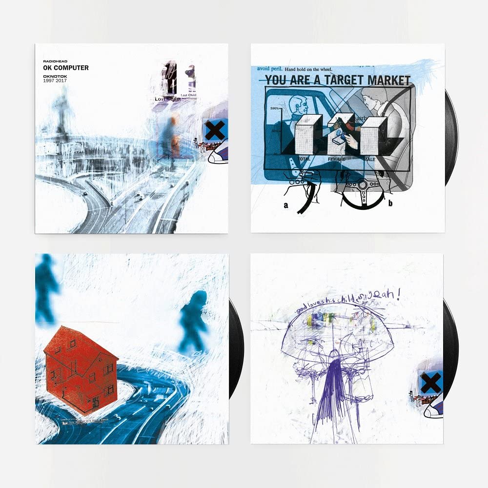 Deluxe 20 year anniversary edition on Vinyl of the signature album from Radiohead, remastered and featuring B-Sides and unreleased tracks.