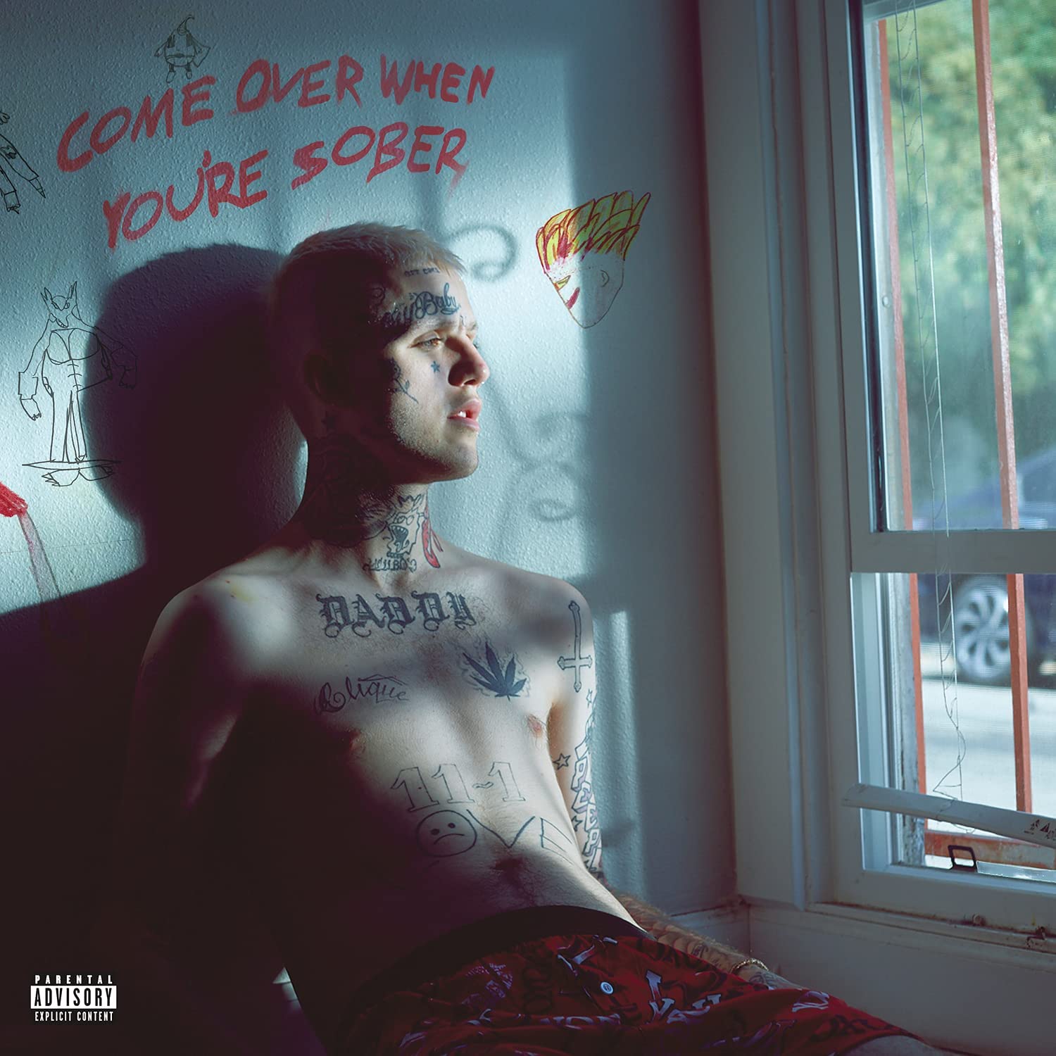 Double colored vinyl LP pressing in gatefold jacket.  Come Over When You're Sober Pt. 2 is Lil Peep's second album, and the first posthumous long form album from the prolific artist The New York Times has described as "at the forefront of bridging hip-hop