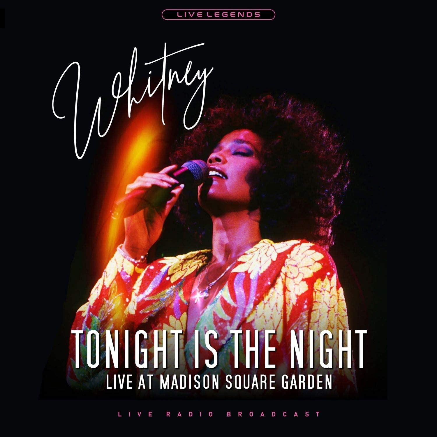 WNEW FM Broadcast recorded at Madison Square Gardens, New York 23rd April, 1991 on Vinyl from Whitney Houston 
