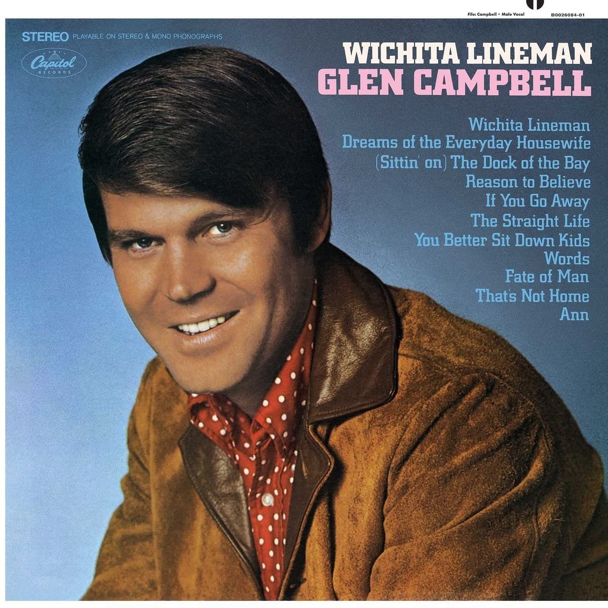 Glen Campbell Wichita Lineman - Ireland Vinyl