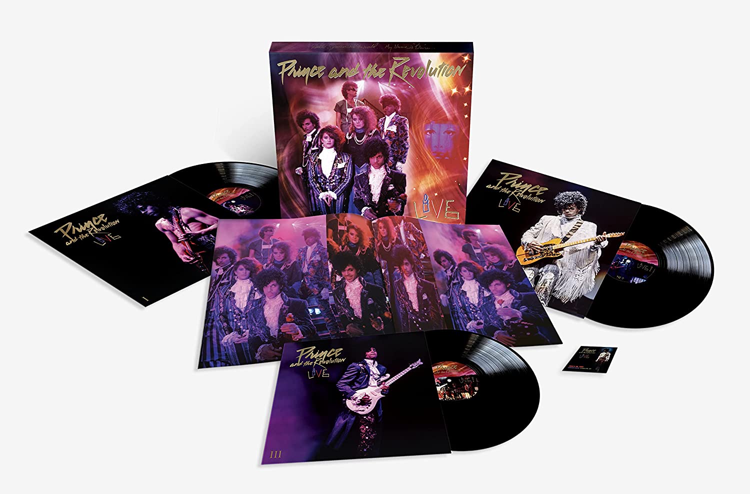 Prince & The Revolution Live At Syracuse 3 LP - Ireland Vinyl