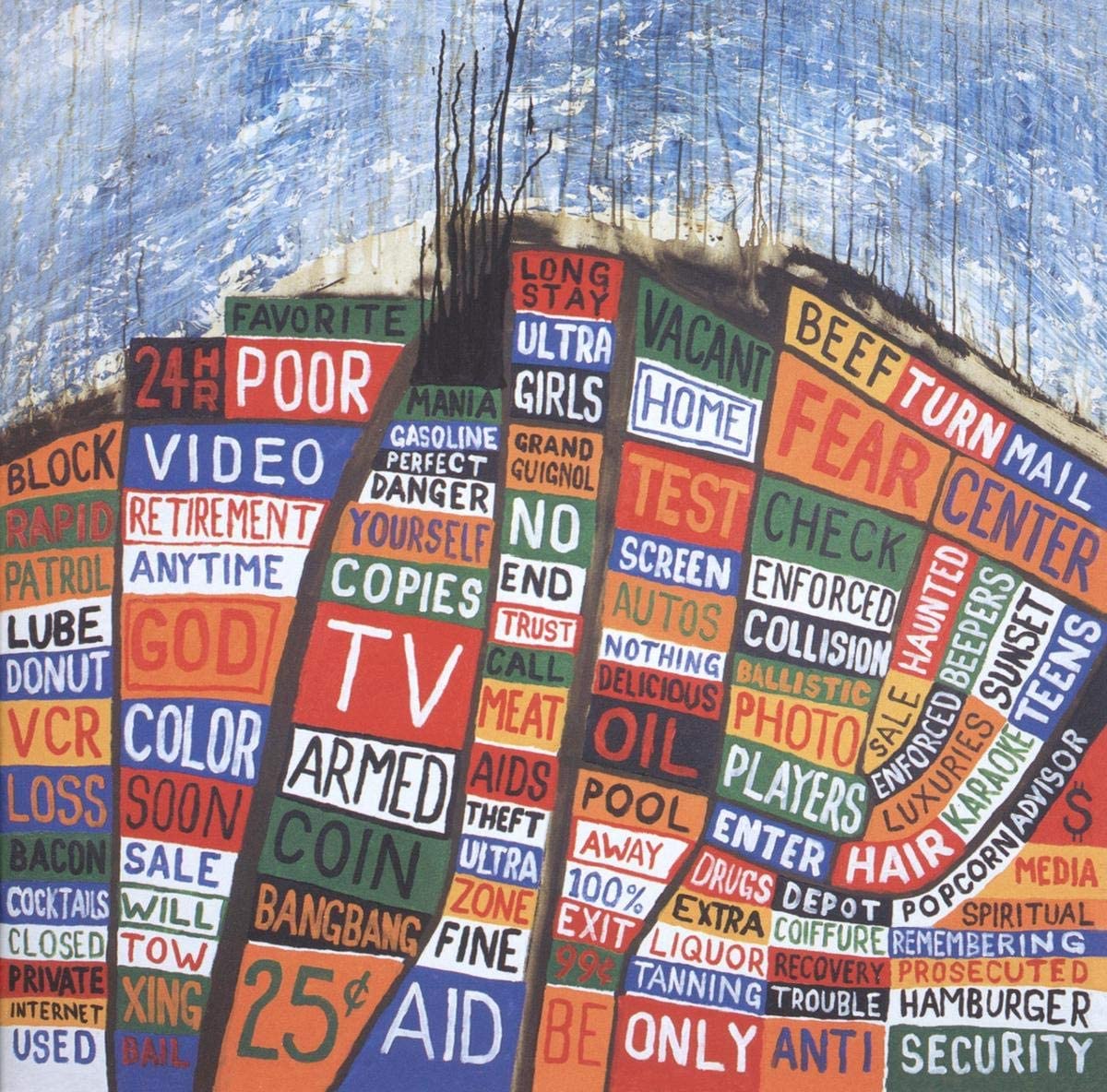 6th studio album on Vinyl by Radiohead, originally released in 2003, Hail to the Thief was seen as a return to alternative rock, drawing it's sound from every era of the band's existence.