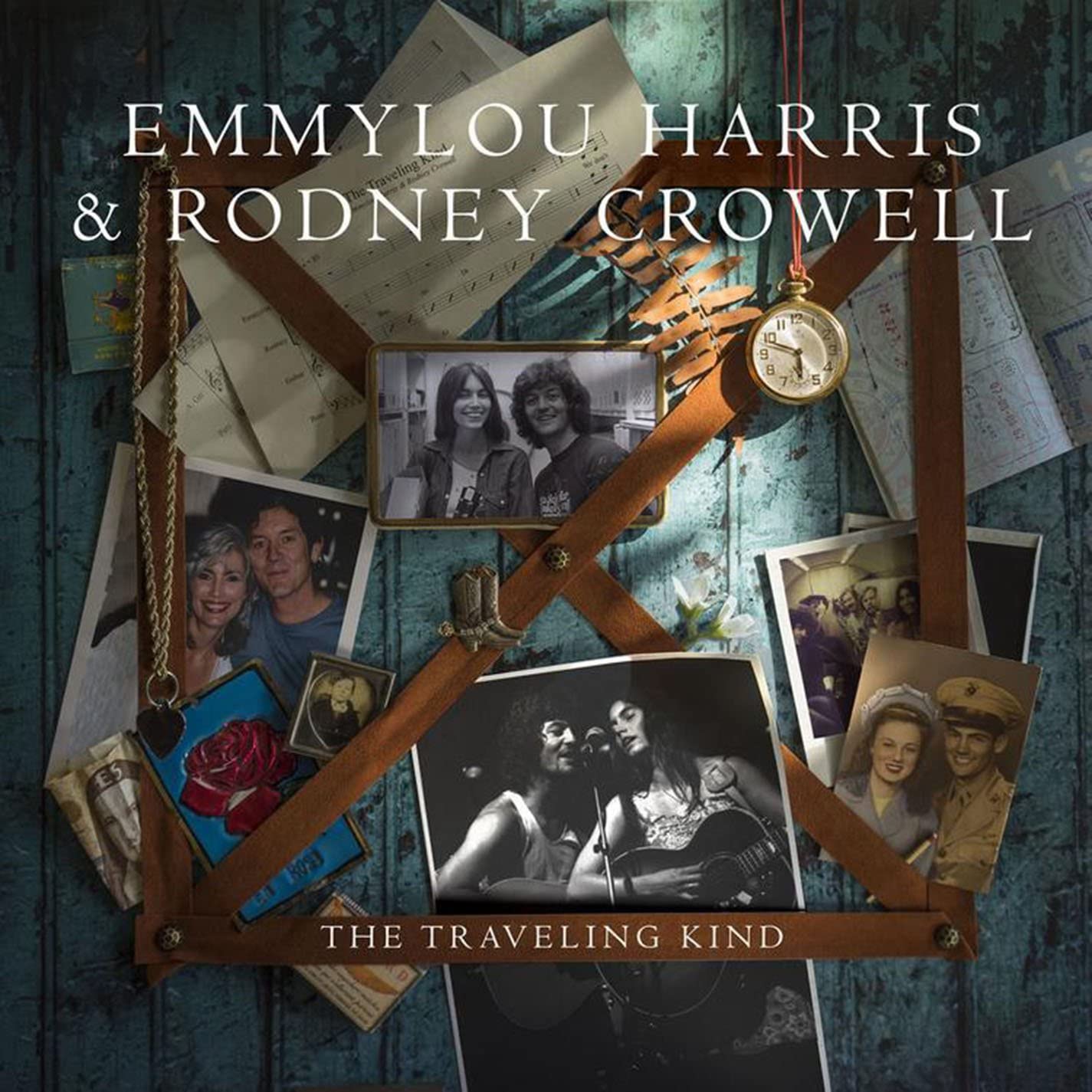Emmylou Harris & Rodney Crowell The Traveling Kind - Ireland Vinyl