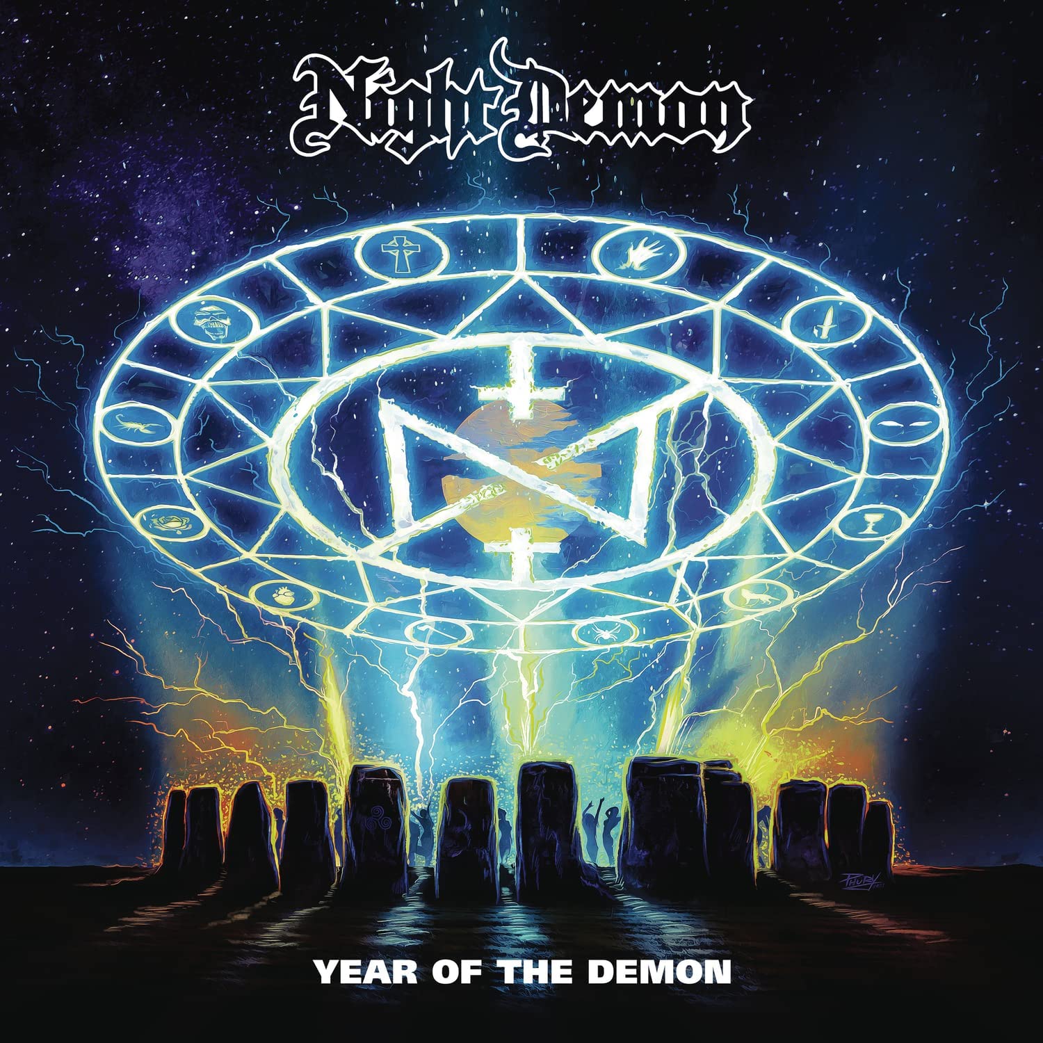 Night Demon The Year of the Demon - Ireland Vinyl