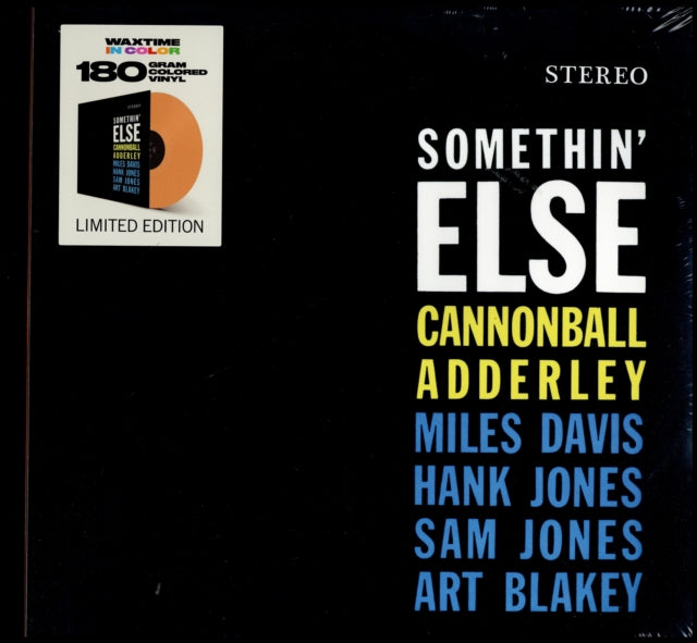 Cannonball Adderley Something' Else