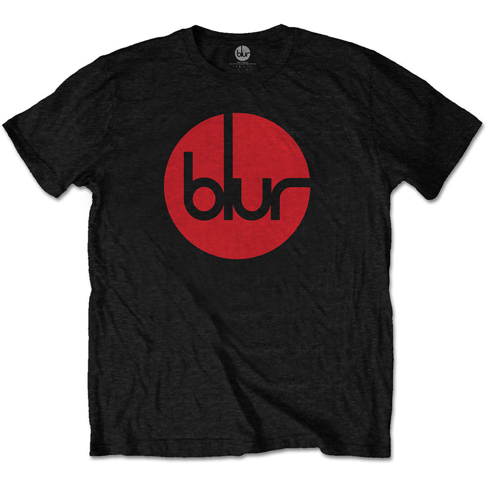 Blur Red Logo T Shirt