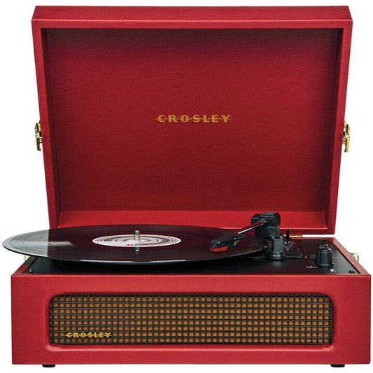 Crosley Voyager 2-Way Bluetooth Record Player - Burgundy - Ireland Vinyl