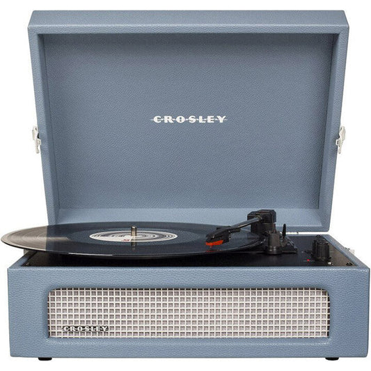 Crosley Voyager 2-Way Bluetooth Record Player - Washed Blue - Ireland Vinyl
