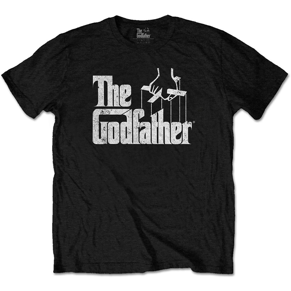The Godfather Tee: Logo White