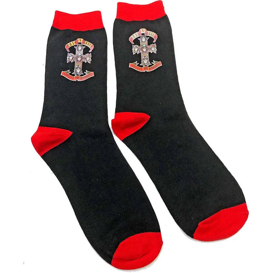 Guns N' Roses Socks: Appetite Cross Shirts