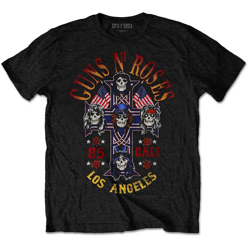 Guns N' Roses T-Shirt: Cali' '85 - Ireland Vinyl