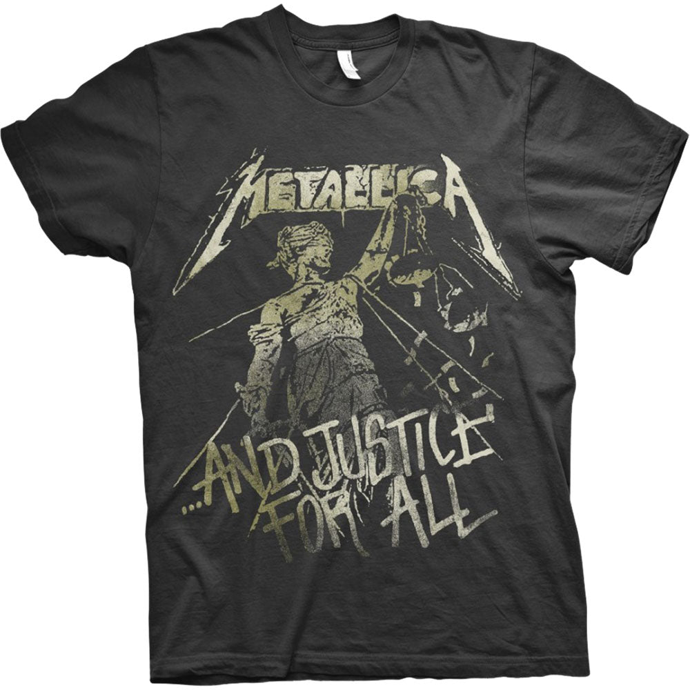 Metallica And Justice Vintage T Shirt - Ireland Vinyl