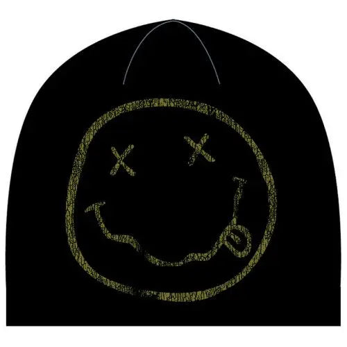 Nirvana Beanie Happy Face Shirts