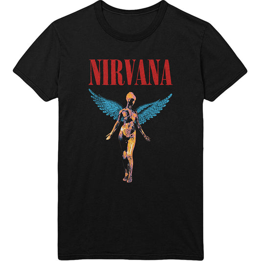 Nirvana T Shirt Angelic Black