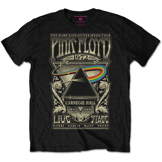 Pink Floyd T-Shirt: Carnegie Hall Poster Shirts XS