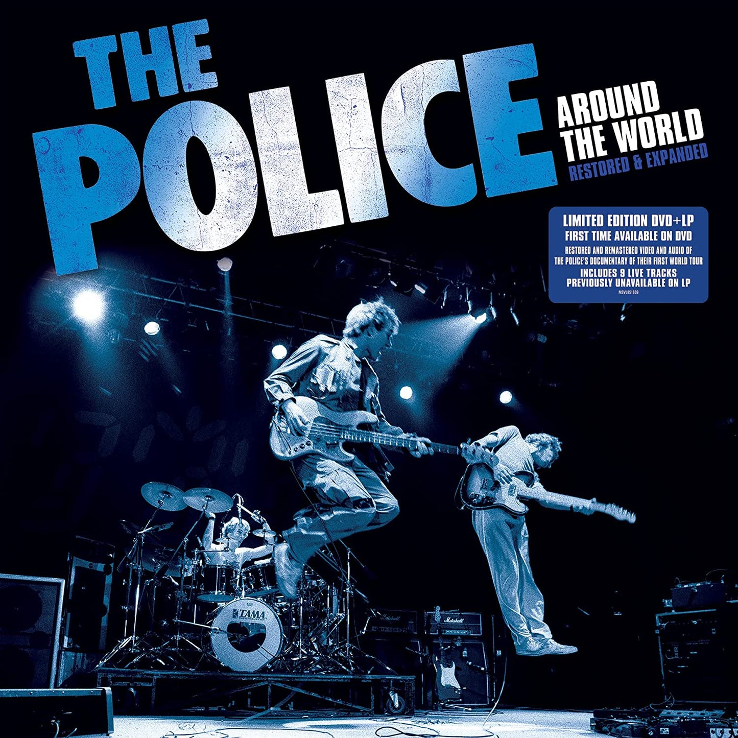 Police Around The World Live LP & DVD - Ireland Vinyl