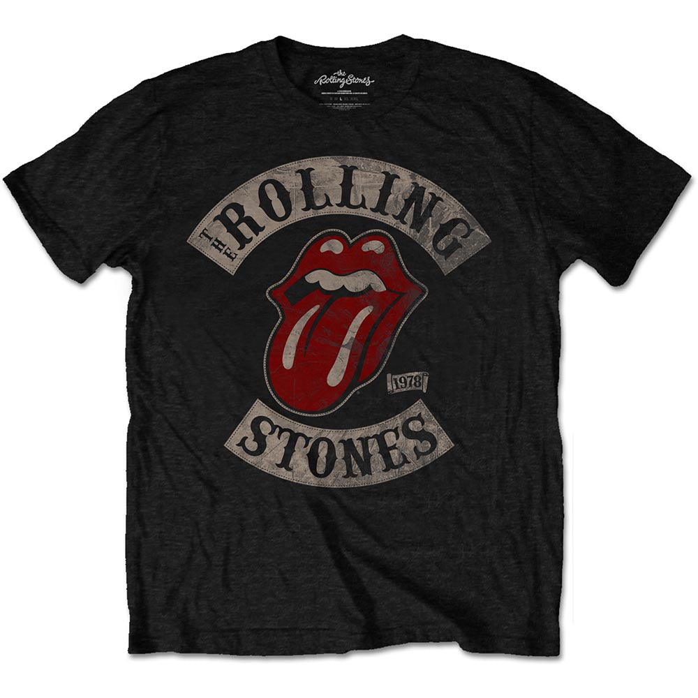 Rolling Stones T Shirt 78 Tour - Ireland Vinyl