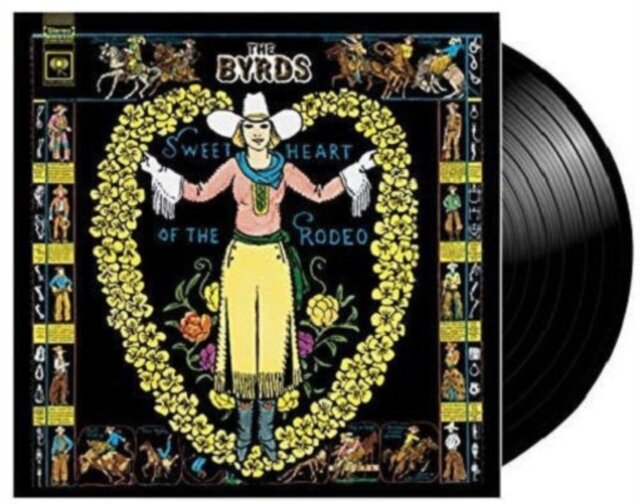 Sweetheart Of The Rodeo is the sixth album on Vinyl by  The Byrds and was released on August 30th 1968, featuring Gram Parson's brief and wildly influential stint in the band.
