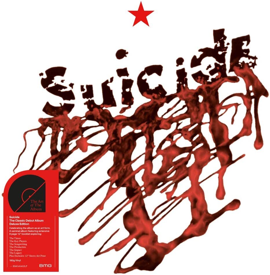 Dangerous Minds  Mute / BMG announce the definitive reissue of Suicide’s genuinely  classic and highly influential eponymous debut album. As part of the Art  Of The Album series, the album has been re-mastered in 2019