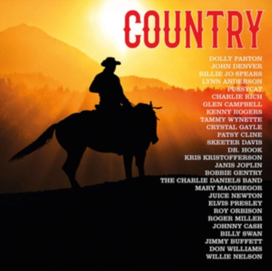 Exclusively to vinyl, 33 of the biggest Country hits of all-time on one 2-LP compilation. Focusing on the 60’s and 70’s, ‘Country’ captures all the songs that are the most well-loved of the genre.