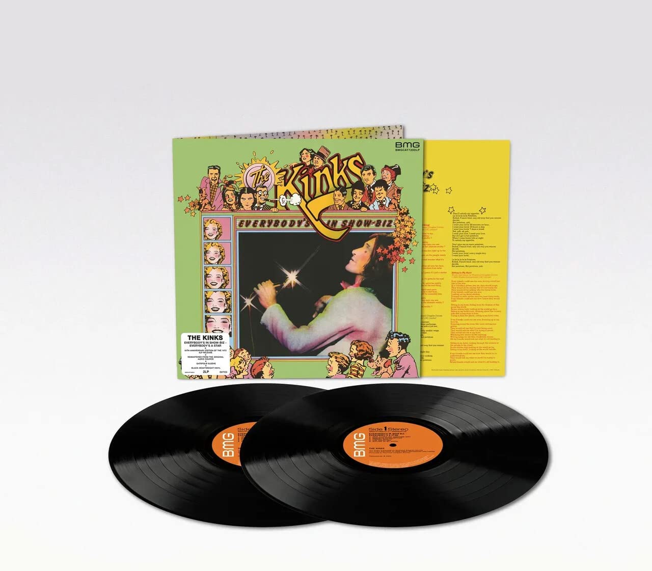 Kinks Everybodys in Show-Biz Everybodys a Star - Ireland Vinyl