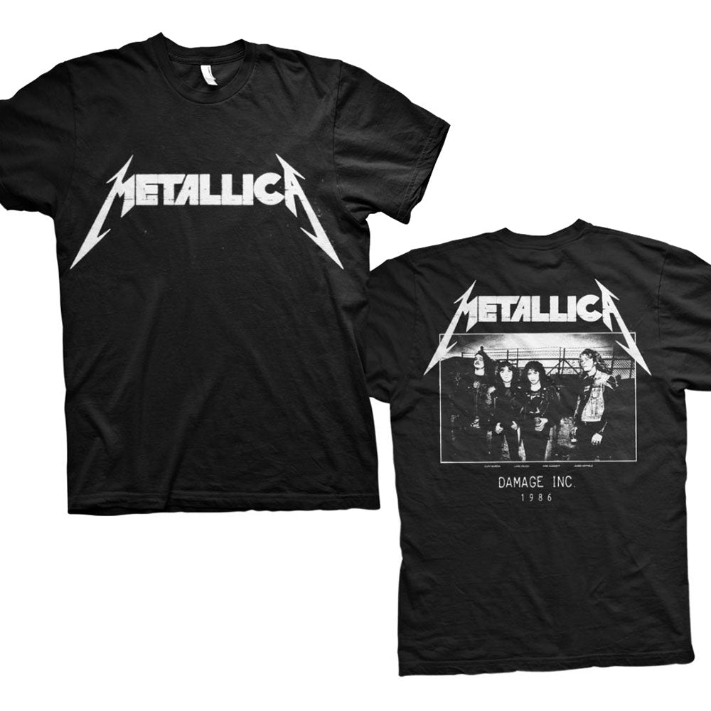 Metallica Tee: Master of Puppets Photo (Back Print)