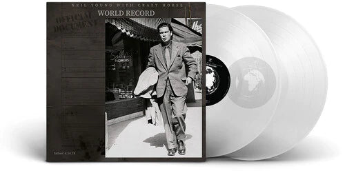 Neil Young World Record Indie Exclusive Clear Vinyl